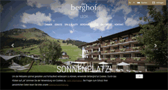 Desktop Screenshot of derberghof.at